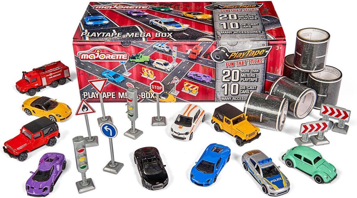 Majorette Playtape Mega box | 212058198